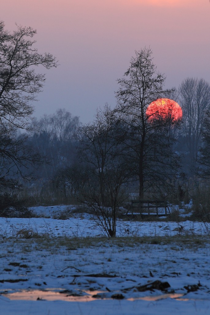 Sonnenuntergang im Glonntal