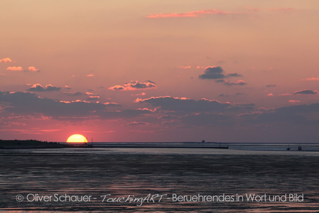 wenn die Sonne den Horizont küßt