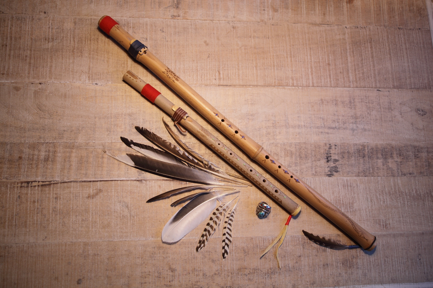 Native Flutes TouchingART