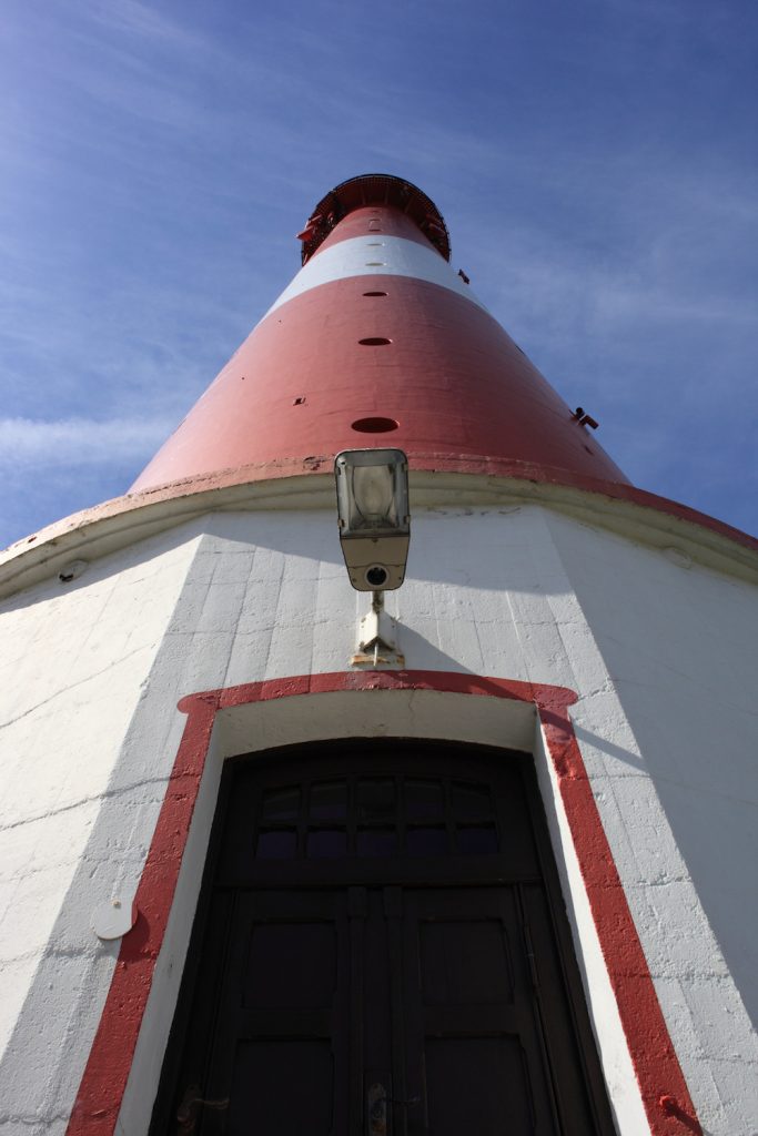 Leuchtturm von unten