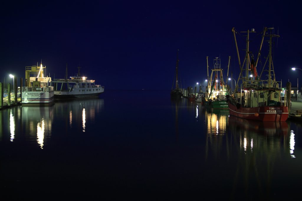 Tammensiel bei Nacht